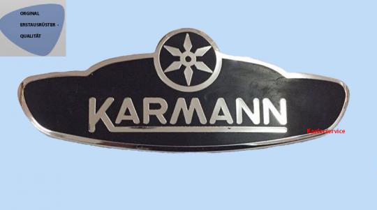 Karmann Schild Original 